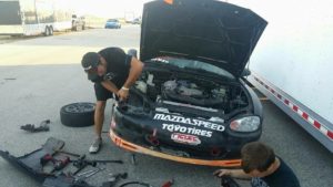 Track side repair service